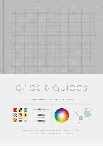 Grids & Guides (Gray): A Notebook for Visual Thinkers
