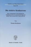 Die elektive Konkurrenz