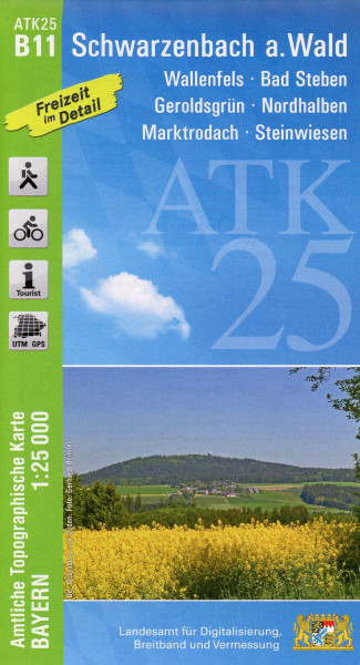 Schwarzenbach am Wald 1 : 25 000 Laufzeit bis 2021