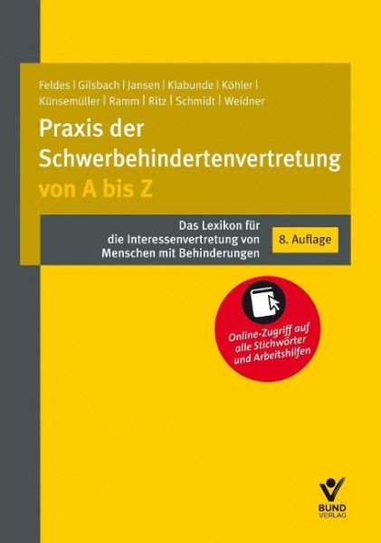 Praxis der Schwerbehindertenvertretung von A bis Z