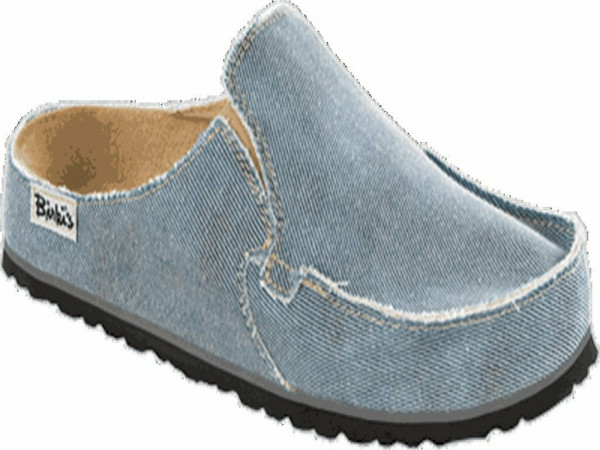 Birki Clogs ''Classic Skipper'' aus Textil in Canvas Light Blue 42.0 EU R