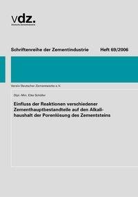 Einfluss der Reaktionen verschiedener Zementhauptbestandteile auf den Alkalihaushalt der Porenlösung