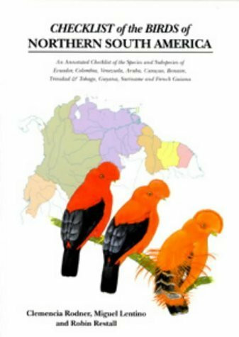 Checklist of the Birds of Northern South America.