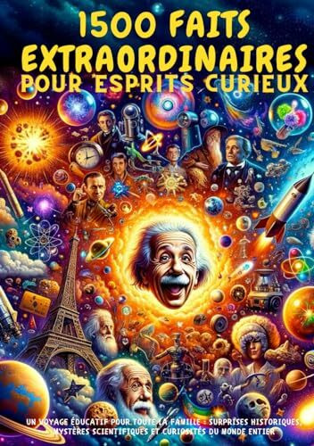 1500 FAITS EXTRAORDINAIRES POUR ESPRITS CURIEUX - Un Voyage Éducatif pour Toute la Famille: Surprises Historiques, Mystères Scientifiques et Curiosités du Monde Entier