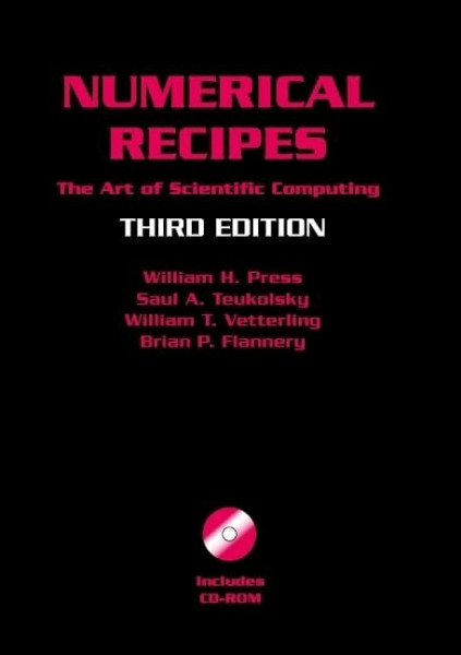 Numerical Recipes, w. CD-ROM: The Art of Scientific Computing