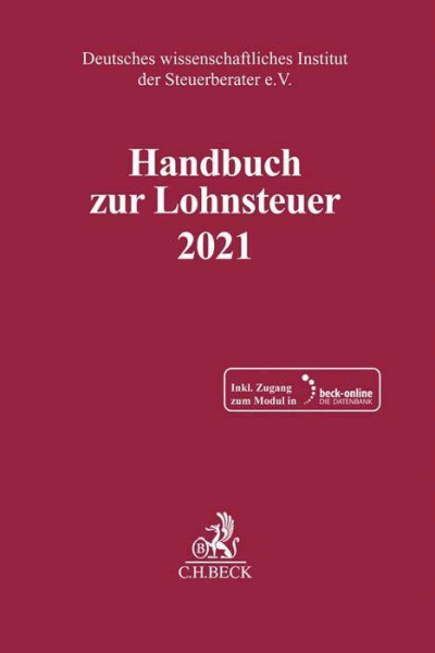 Handbuch zur Lohnsteuer 2021