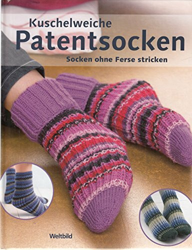 Kuschelweiche Patentsocken - Socken ohne Ferse stricken