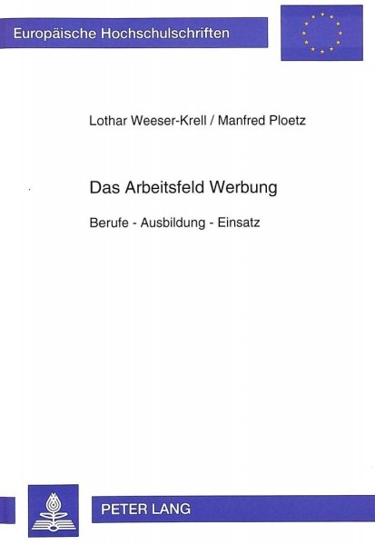 Das Arbeitsfeld Werbung