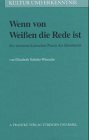 Wenn von Weißen die Rede ist