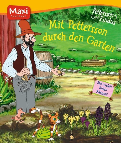 Pettersson und Findus. Mit Pettersson durch den Garten (MAXI Lernspaß)