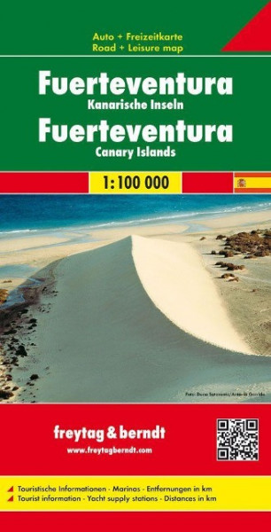 Fuerteventura - Kanarische Inseln 1 : 100 000 Autokarte