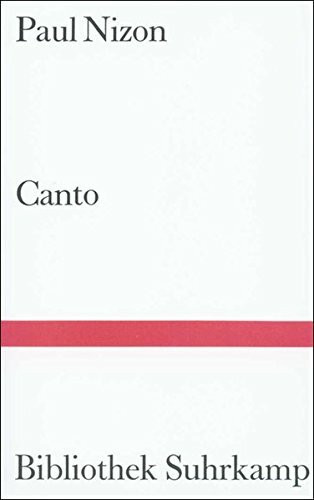 Canto (Bibliothek Suhrkamp)