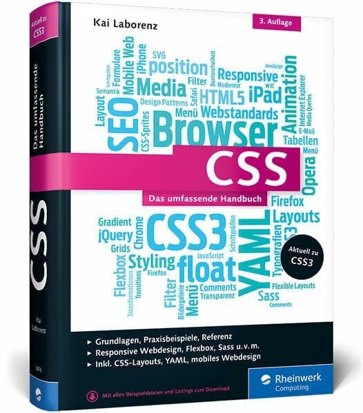 CSS: Das umfassende Handbuch. Inkl. Responsive Webdesign, Animationen, Sass