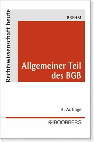 Allgemeiner Teil des BGB