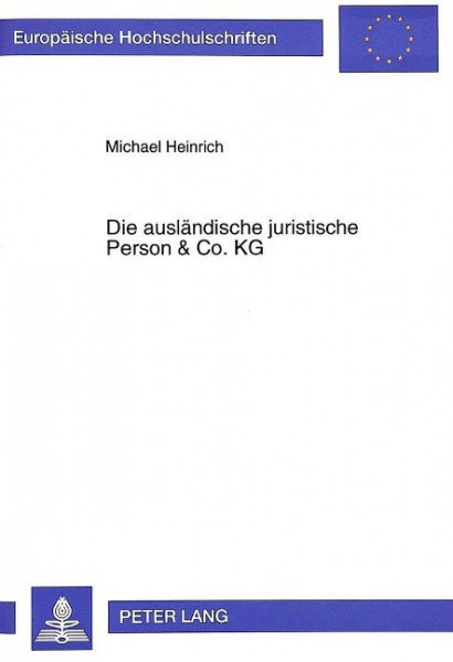 Die ausländische juristische Person & Co. KG