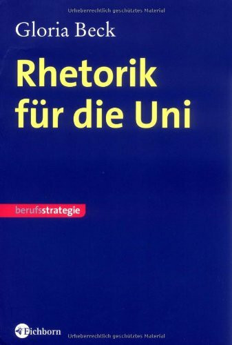 Rhetorik für die Uni