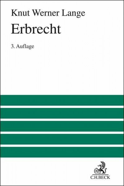 Erbrecht (Großes Lehrbuch)