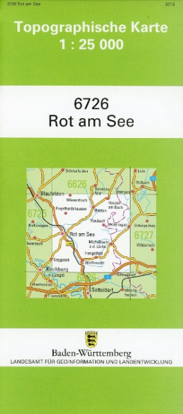 Rot am See 1 : 25 000