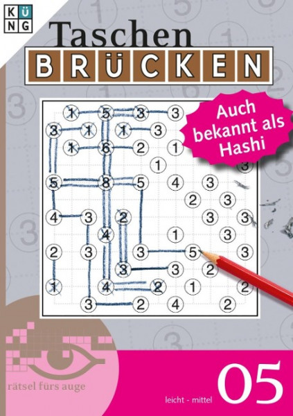 Brücken-Rätsel 05 - Auch als Hashi bekannt