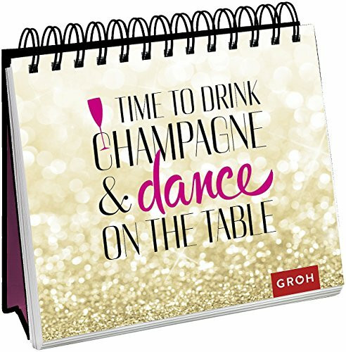 Time to drink champagne: Spiralaufsteller (Geschenkewelt Time to drink champagne)