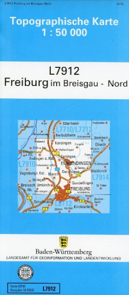 Freiburg im Breisgau-Nord 1 : 50 000