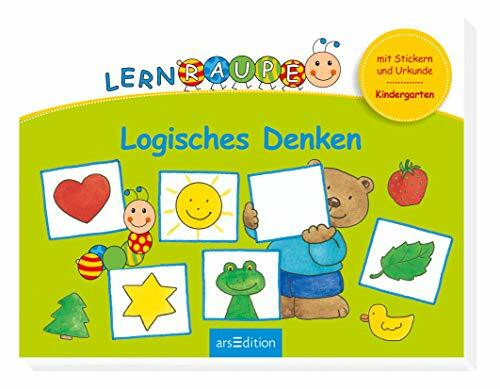 Lernraupe - Logisches Denken: Mit Stickern und Urkunde (Kindergarten-Lernraupe)