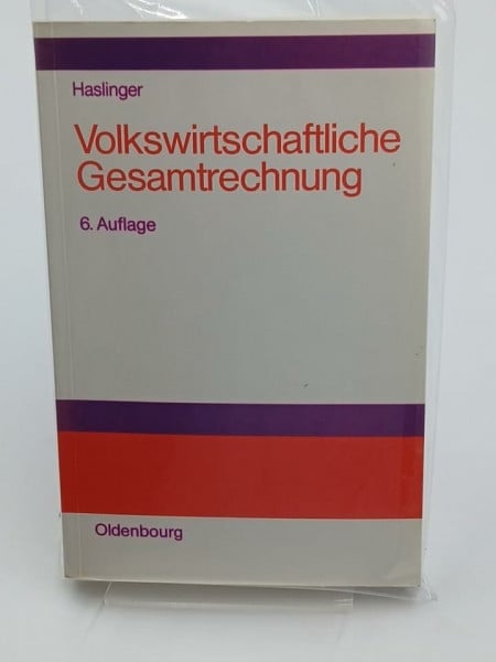 Volkswirtschaftliche Gesamtrechnung
