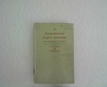 A Comprehensive English Grammar A Comprehensive English Grammar