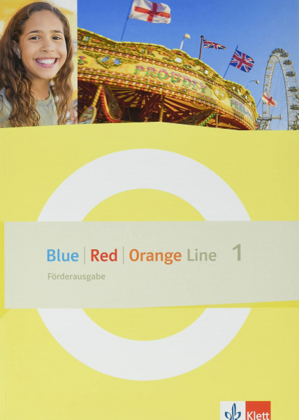 Blue Line - Red Line - Orange Line 1: Förderausgabe Klasse 5 (Blue Line. Ausgabe ab 2022)