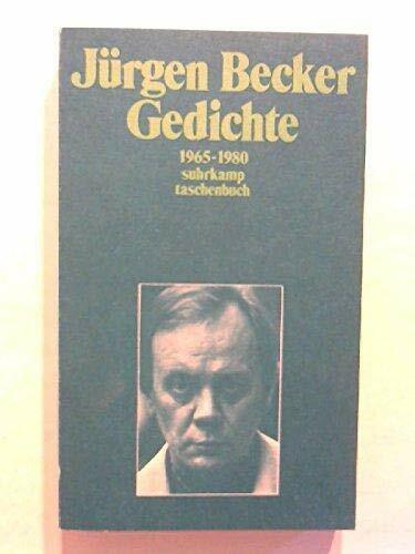 Gedichte: 1965-1980 (suhrkamp taschenbuch) Gedichte: 1965-1980 (suhrkamp taschenbuch)