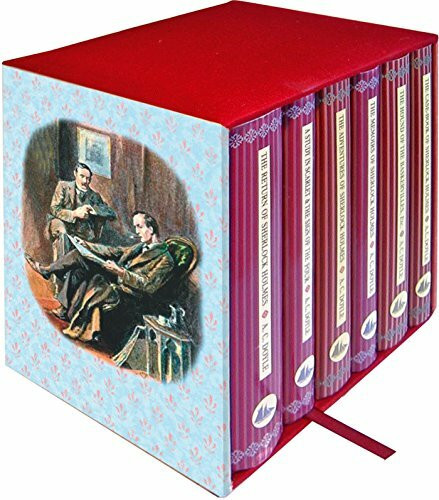 Sherlock Holmes, 6 Volumes: The Adventures of Sherlock Holmes; The Casebook of Sherlock Holmes; The Hound of the Baskervilles and The Valley of Fear; ... by David St. Davies (Collector's Library)