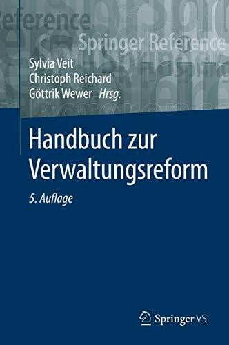 Handbuch zur Verwaltungsreform (Springer Reference Sozialwissenschaften)