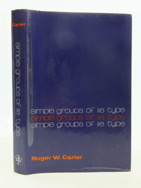 Simple Groups of Lie Type. (Pure and applied mathematics, vol.28)