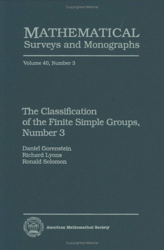 Classification of the Finite Simple Groups (Mathematical Surveys & Monographs)