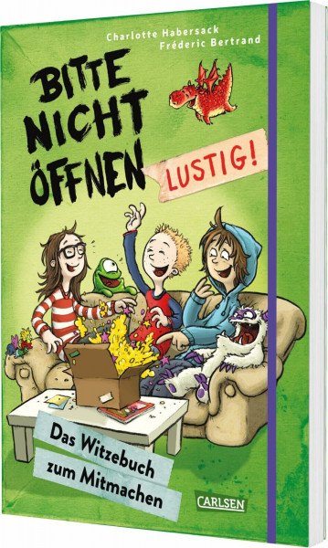 Bitte nicht öffnen: Lustig!: Das Witzebuch zum Mitmachen