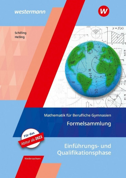 Mathematik für Berufliche Gymnasien. Formelsammlung. Ausgabe für das Kerncurriculum 2018. Niedersachsen