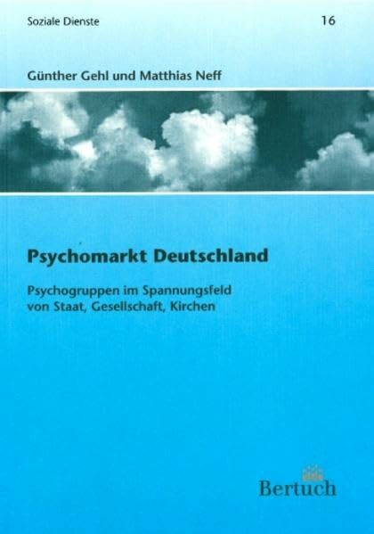 Psychomarkt Deutschland: Psychogruppen im Spannungsfeld von Staat, Gesellschaft, Kirchen (Soziale Dienste)