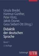 Didaktik der deutschen Sprache 1