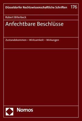 Anfechtbare Beschlüsse
