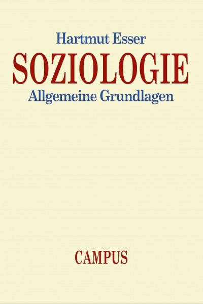 Soziologie: Allgemeine Grundlagen