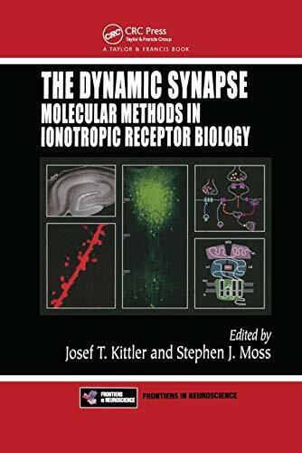 The Dynamic Synapse: Molecular Methods in Ionotropic Receptor Biology (Frontiers in Neuroscience)