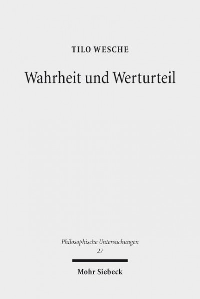 Wahrheit und Werturteil