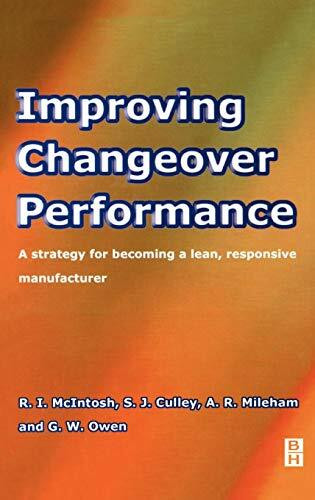 Improving Changeover Performance