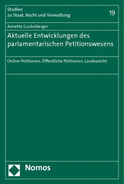 Aktuelle Entwicklungen des parlamentarischen Petitionswesens