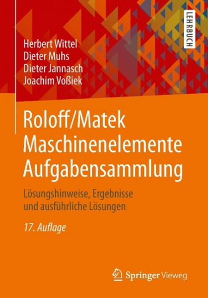 Roloff/Matek Maschinenelemente Aufgabensammlung