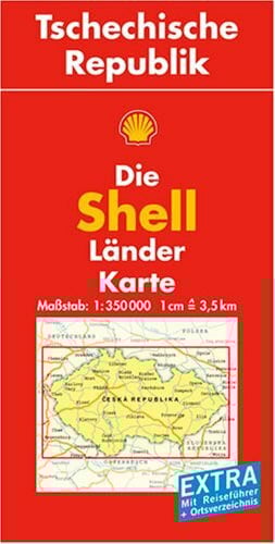 Tschechische Republik: 1:350000 (Shell Länderkarte)