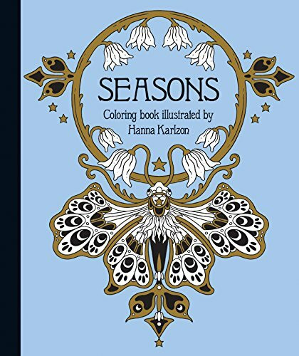 Seasons Coloring Book: Published in Sweden as "Tidevarv" (Hanna Karlzon)