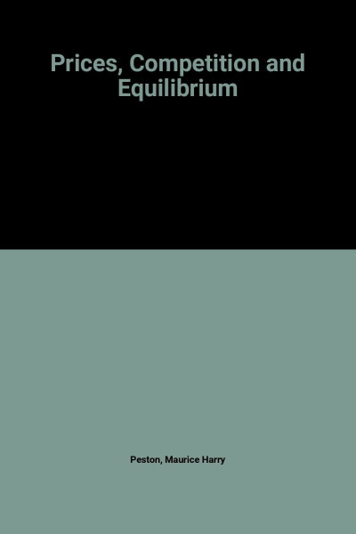 Prices, Competition and Equilibrium