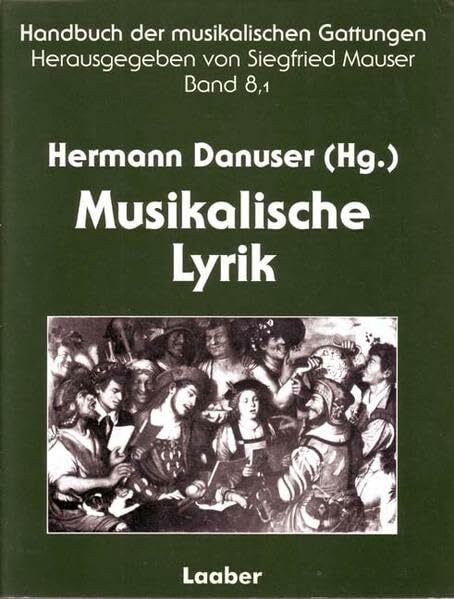 Handbuch der musikalischen Gattungen / Musikalische Lyrik: Lied und vokale Ensemblekunst. Teilband 1: Von der Antike bis zum 18. Jahrhundert: Von der ... zur Gegenwart, Außereuropäische Perspektiven