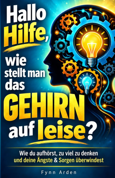 Hallo Hilfe, wie stellt man das Gehirn auf leise?: Wie du aufhörst, zu viel zu denken und deine Ängste & Sorgen überwindest (Kopfchaos & Alltag)